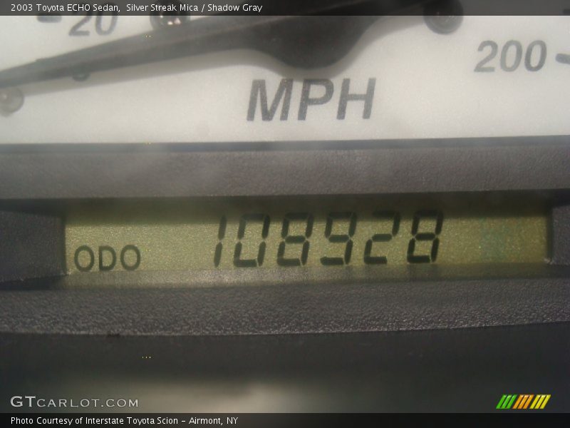 Silver Streak Mica / Shadow Gray 2003 Toyota ECHO Sedan