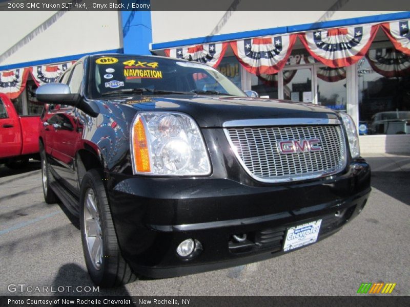 Onyx Black / Ebony 2008 GMC Yukon SLT 4x4