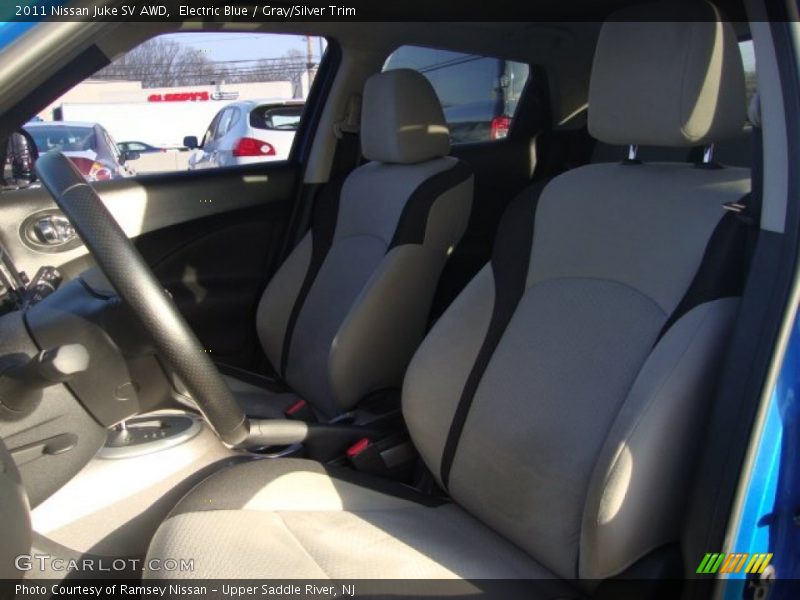 Electric Blue / Gray/Silver Trim 2011 Nissan Juke SV AWD