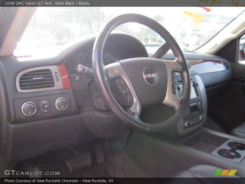 Onyx Black / Ebony 2008 GMC Yukon SLT 4x4