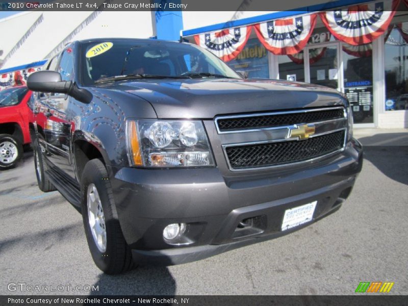 Taupe Gray Metallic / Ebony 2010 Chevrolet Tahoe LT 4x4