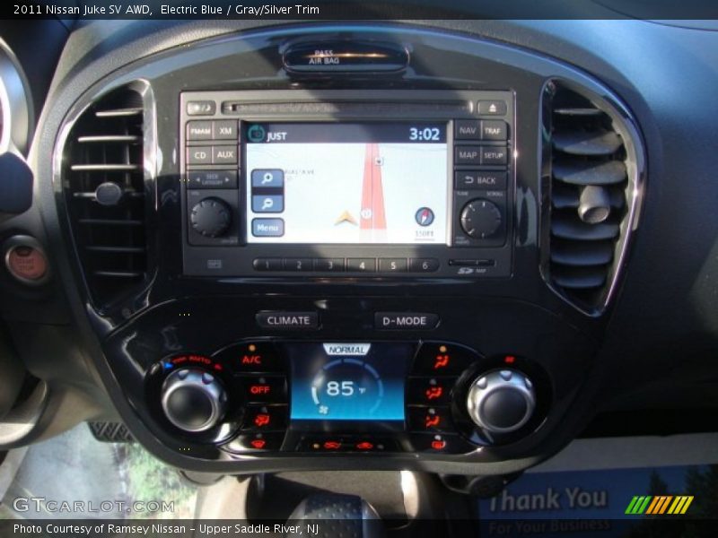 Electric Blue / Gray/Silver Trim 2011 Nissan Juke SV AWD