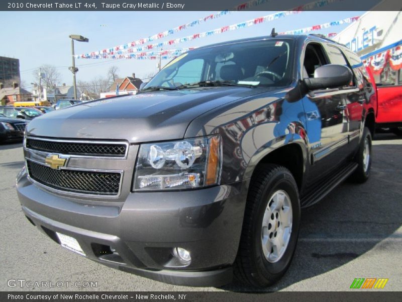 Taupe Gray Metallic / Ebony 2010 Chevrolet Tahoe LT 4x4