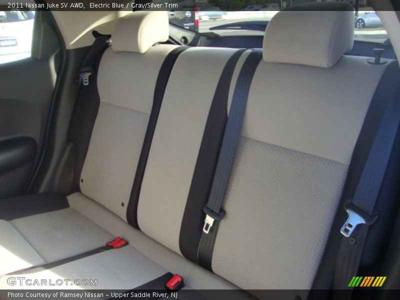  2011 Juke SV AWD Gray/Silver Trim Interior