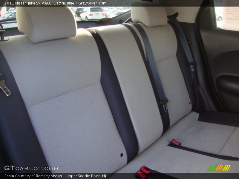  2011 Juke SV AWD Gray/Silver Trim Interior
