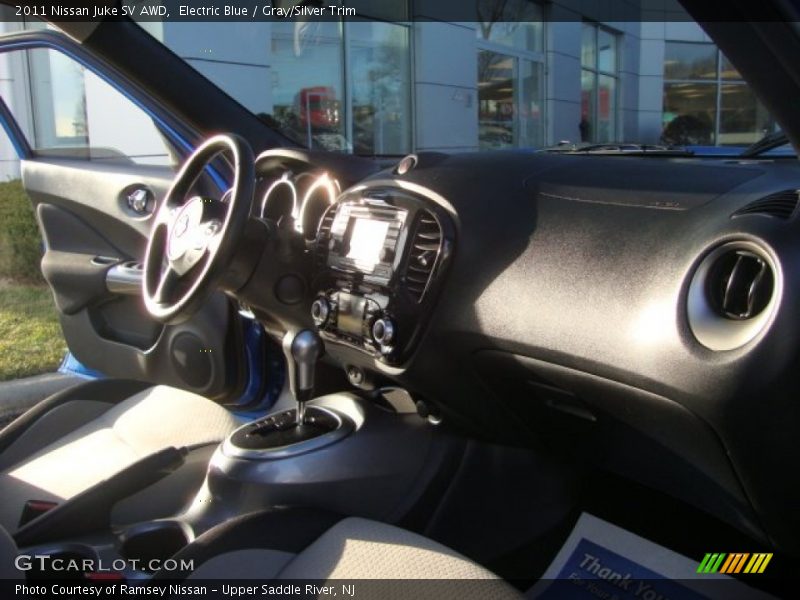 Electric Blue / Gray/Silver Trim 2011 Nissan Juke SV AWD