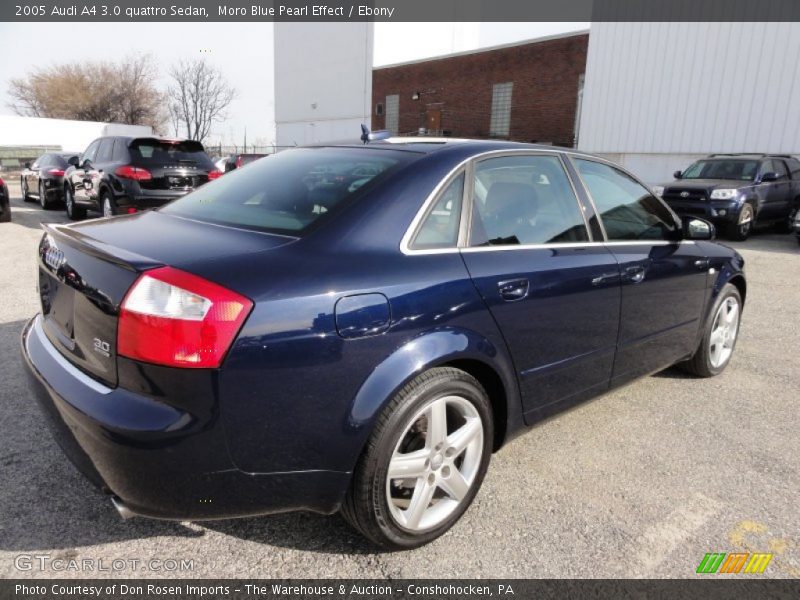  2005 A4 3.0 quattro Sedan Moro Blue Pearl Effect