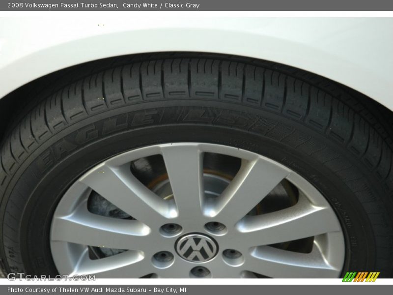Candy White / Classic Gray 2008 Volkswagen Passat Turbo Sedan