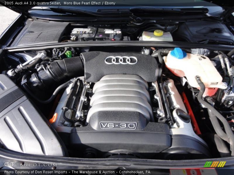  2005 A4 3.0 quattro Sedan Engine - 3.0 Liter DOHC 30-Valve V6