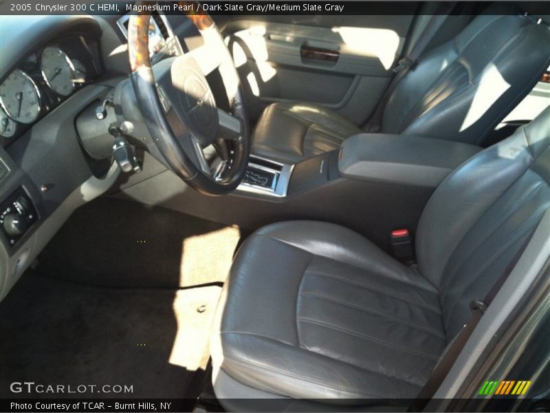 Magnesium Pearl / Dark Slate Gray/Medium Slate Gray 2005 Chrysler 300 C HEMI