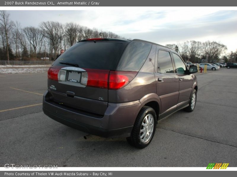 Amethyst Metallic / Gray 2007 Buick Rendezvous CXL