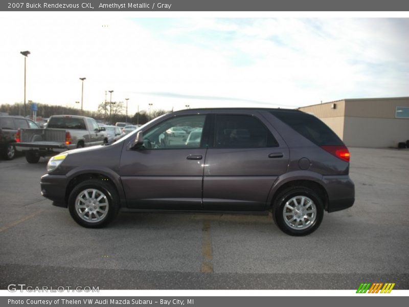 Amethyst Metallic / Gray 2007 Buick Rendezvous CXL
