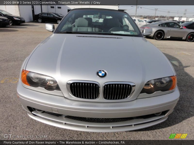  2000 3 Series 323i Convertible Titanium Silver Metallic