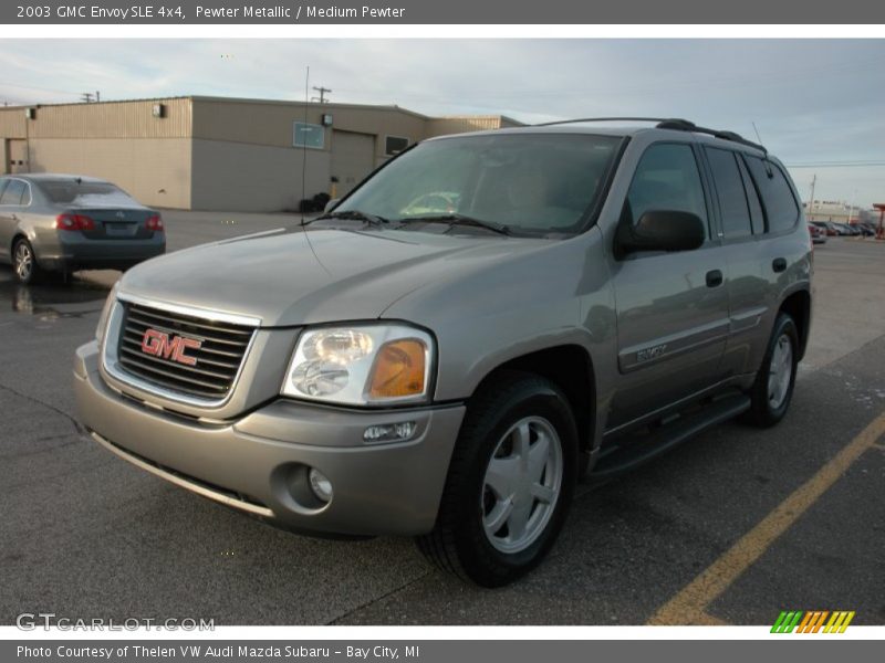 Pewter Metallic / Medium Pewter 2003 GMC Envoy SLE 4x4
