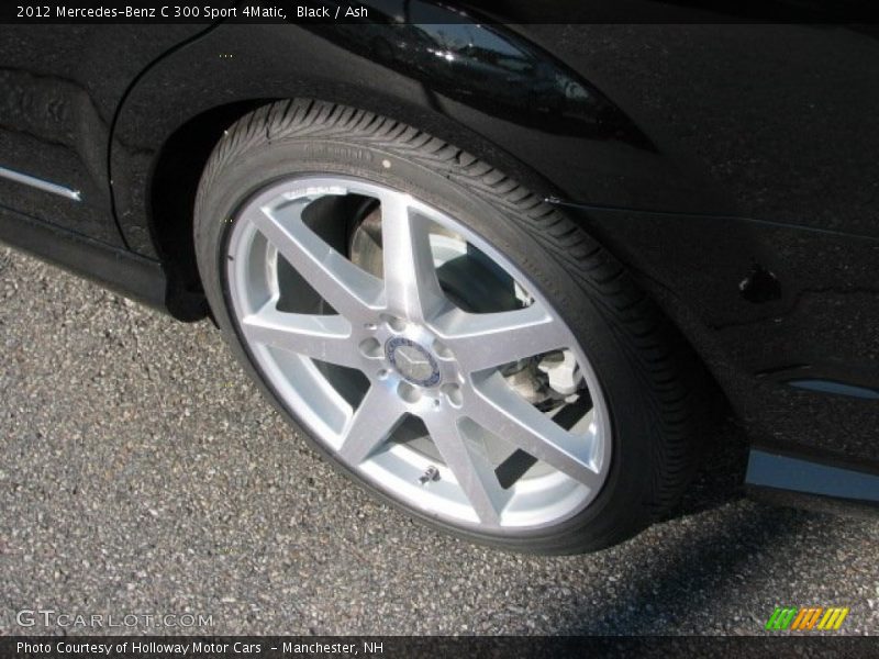Black / Ash 2012 Mercedes-Benz C 300 Sport 4Matic