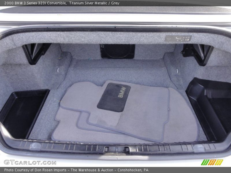 2000 3 Series 323i Convertible Trunk