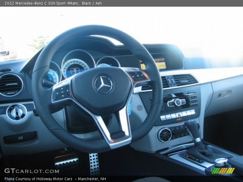 Black / Ash 2012 Mercedes-Benz C 300 Sport 4Matic