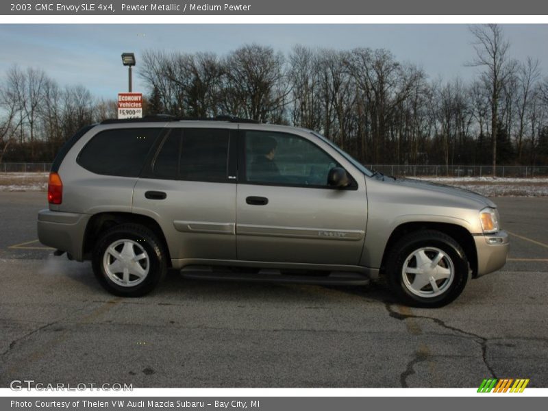 Pewter Metallic / Medium Pewter 2003 GMC Envoy SLE 4x4