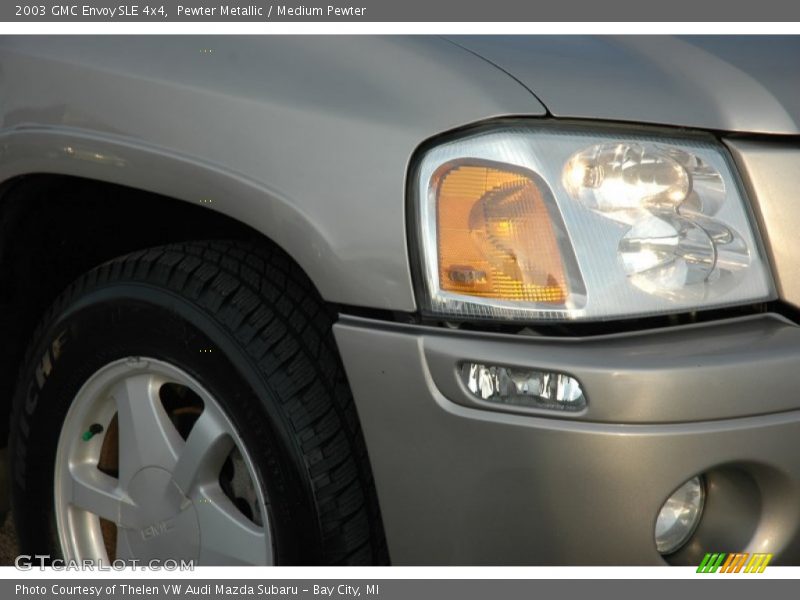 Pewter Metallic / Medium Pewter 2003 GMC Envoy SLE 4x4