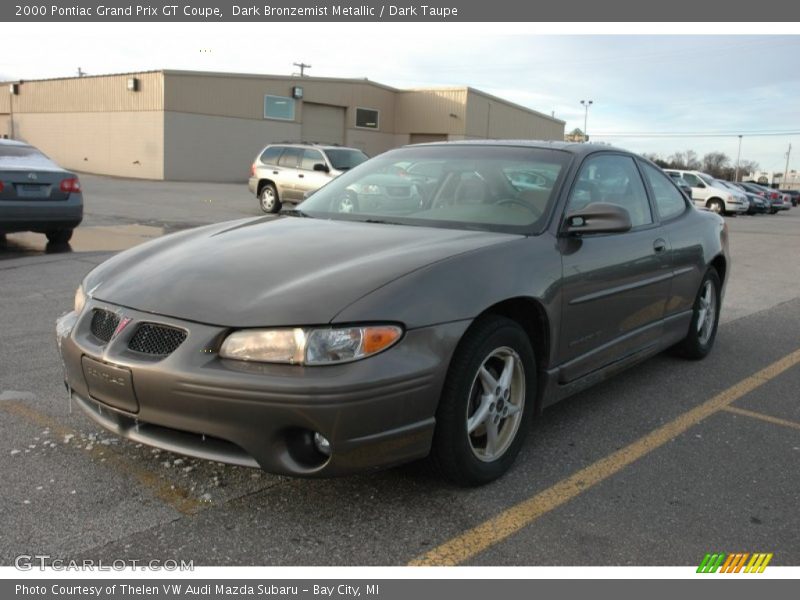 Dark Bronzemist Metallic / Dark Taupe 2000 Pontiac Grand Prix GT Coupe