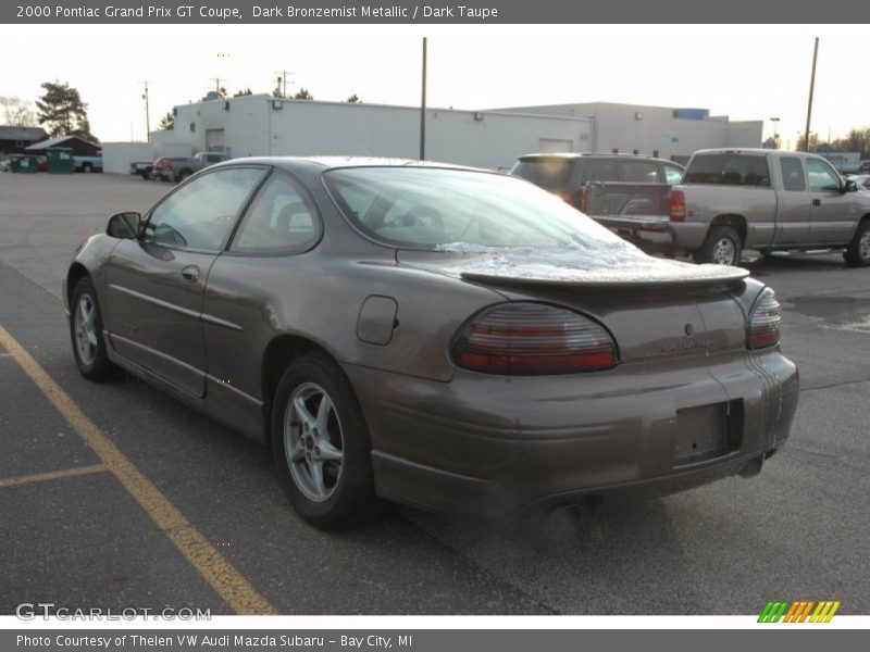 Dark Bronzemist Metallic / Dark Taupe 2000 Pontiac Grand Prix GT Coupe