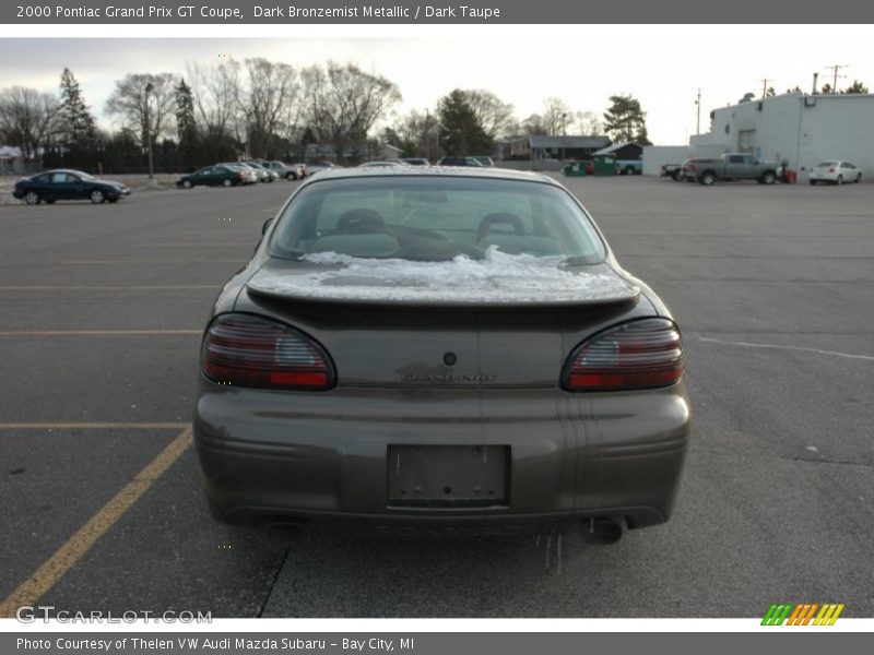 Dark Bronzemist Metallic / Dark Taupe 2000 Pontiac Grand Prix GT Coupe