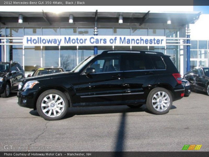 Black / Black 2012 Mercedes-Benz GLK 350 4Matic