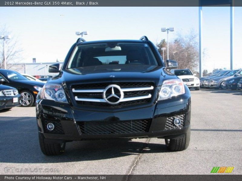 Black / Black 2012 Mercedes-Benz GLK 350 4Matic