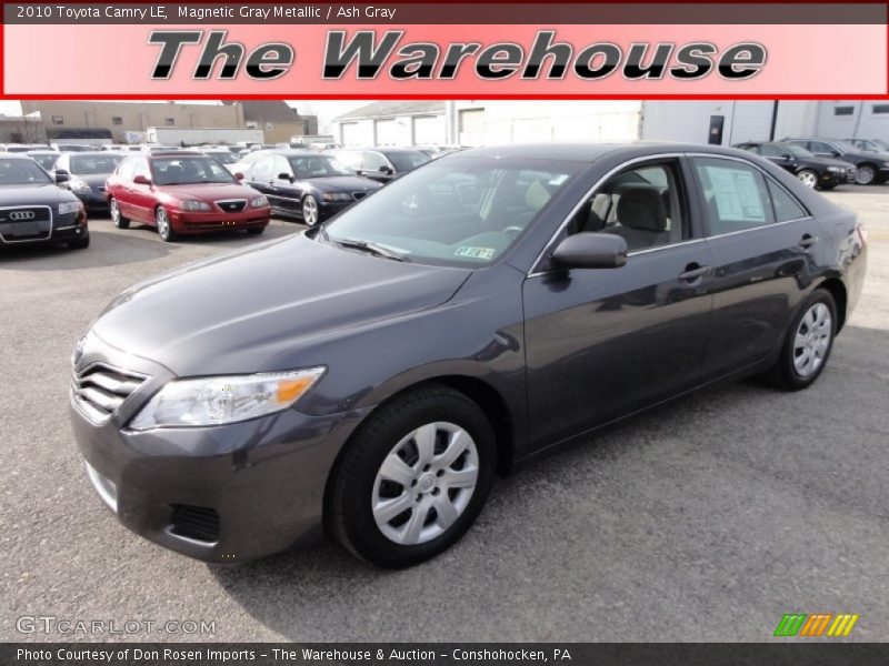 Magnetic Gray Metallic / Ash Gray 2010 Toyota Camry LE