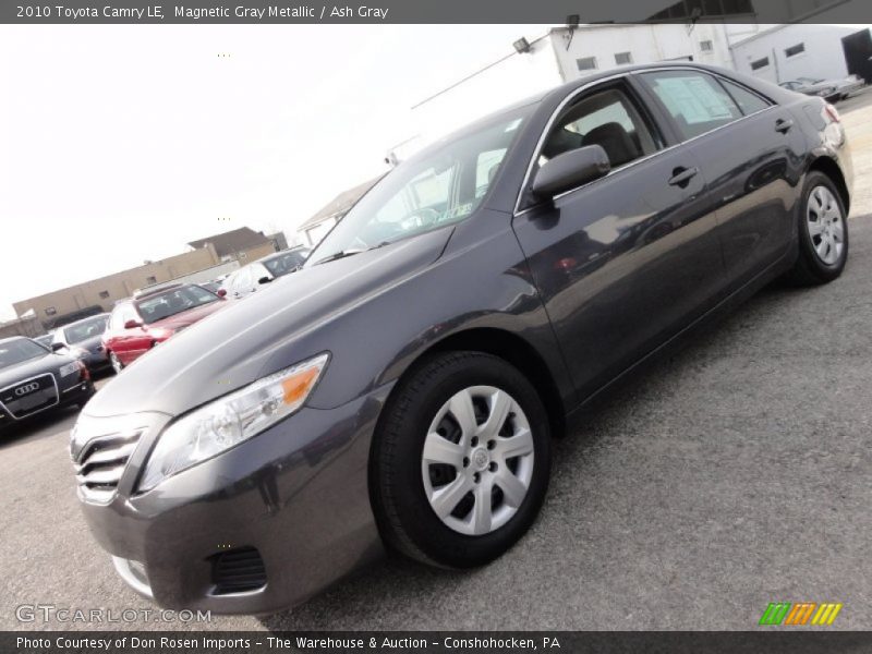 Magnetic Gray Metallic / Ash Gray 2010 Toyota Camry LE