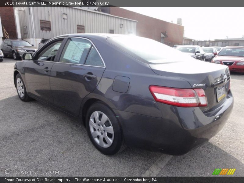 Magnetic Gray Metallic / Ash Gray 2010 Toyota Camry LE