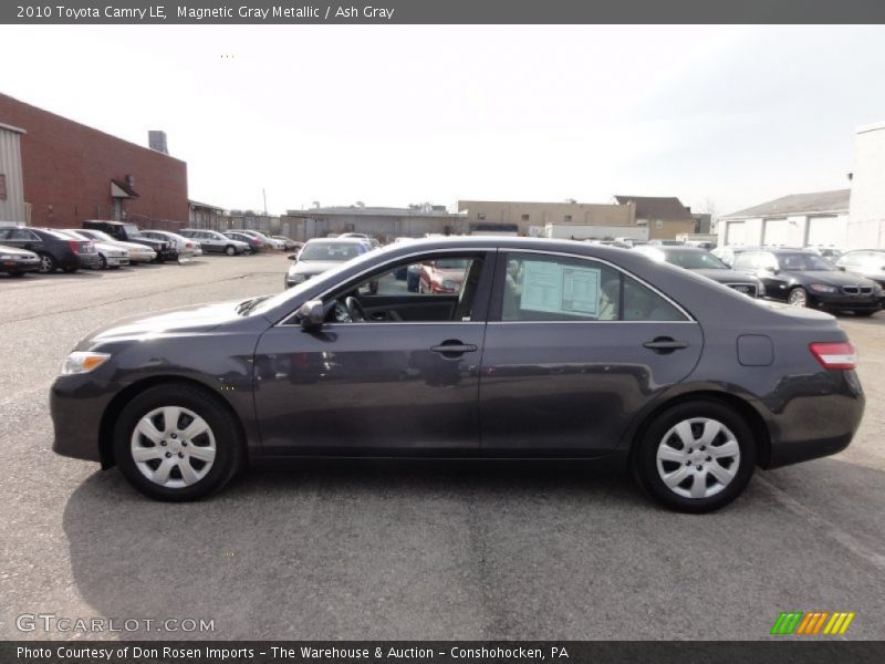 Magnetic Gray Metallic / Ash Gray 2010 Toyota Camry LE