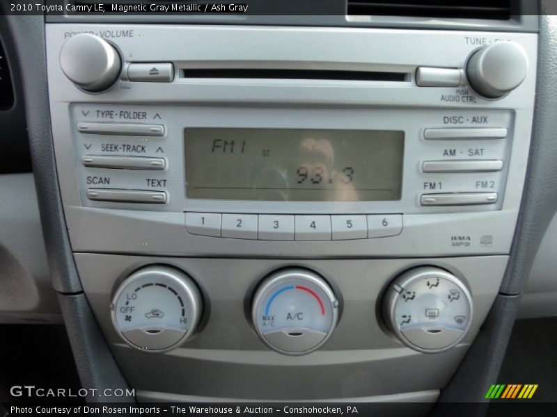 Magnetic Gray Metallic / Ash Gray 2010 Toyota Camry LE