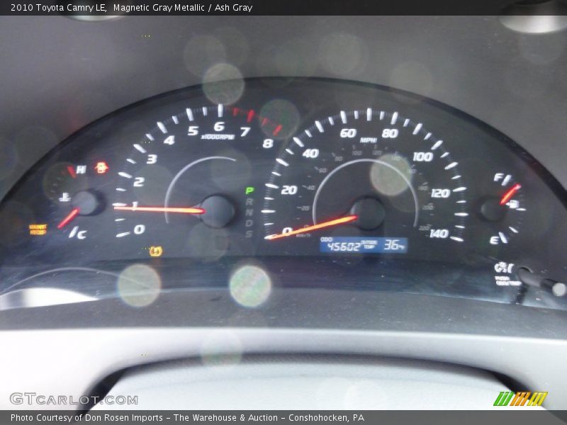 Magnetic Gray Metallic / Ash Gray 2010 Toyota Camry LE