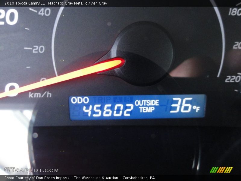 Magnetic Gray Metallic / Ash Gray 2010 Toyota Camry LE