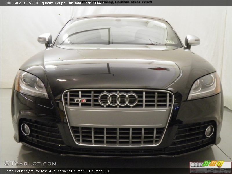 Brilliant Black / Black 2009 Audi TT S 2.0T quattro Coupe