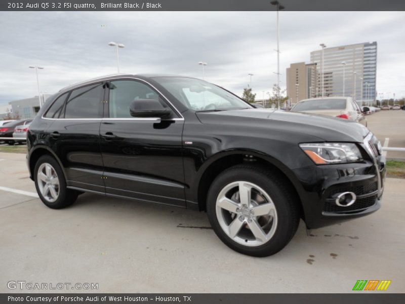 Brilliant Black / Black 2012 Audi Q5 3.2 FSI quattro