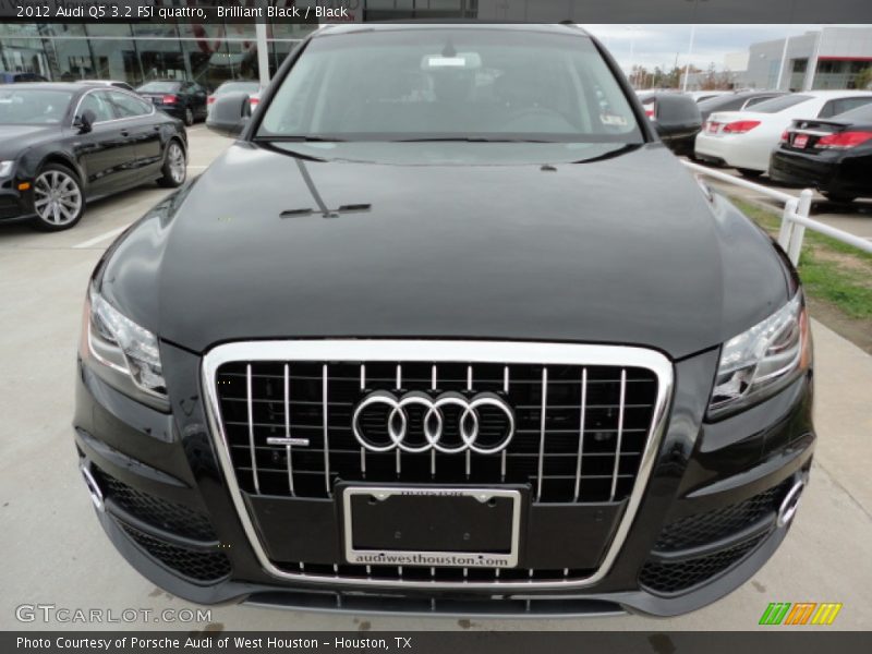 Brilliant Black / Black 2012 Audi Q5 3.2 FSI quattro