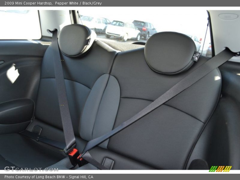 Pepper White / Black/Grey 2009 Mini Cooper Hardtop