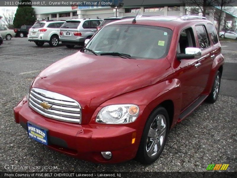 Crystal Red Metallic Tintcoat / Ebony 2011 Chevrolet HHR LT