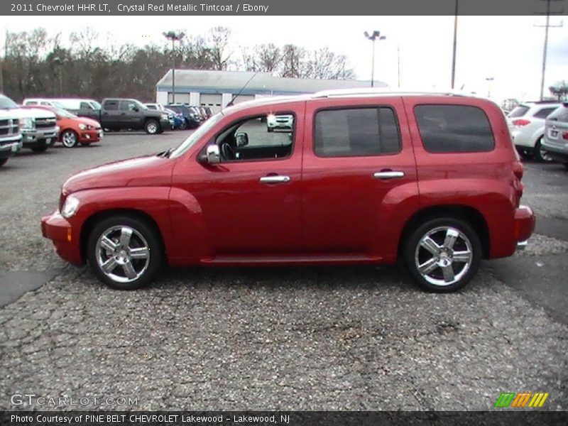 Crystal Red Metallic Tintcoat / Ebony 2011 Chevrolet HHR LT