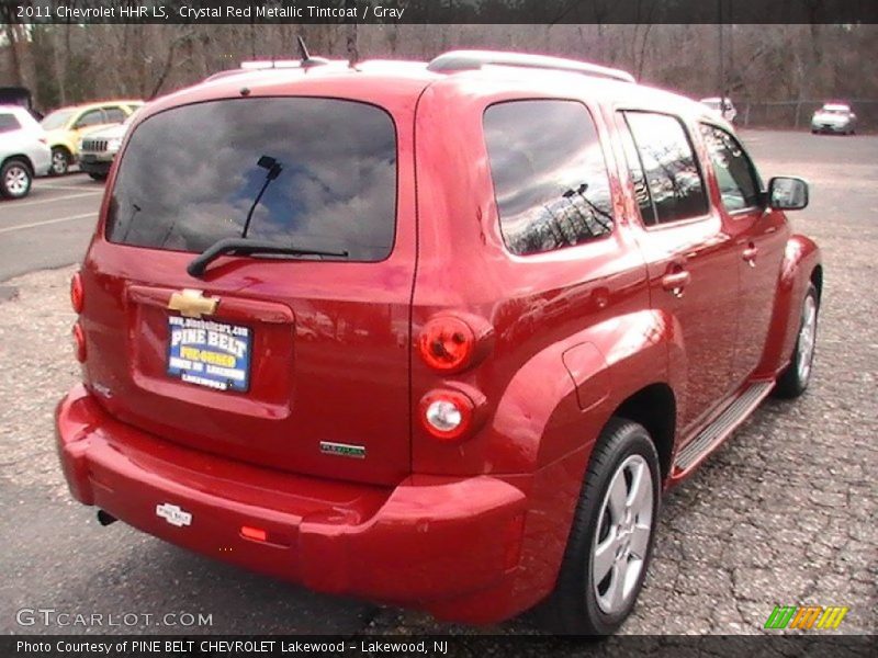 Crystal Red Metallic Tintcoat / Gray 2011 Chevrolet HHR LS
