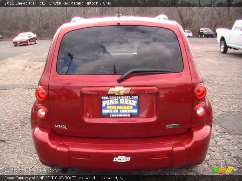 Crystal Red Metallic Tintcoat / Gray 2011 Chevrolet HHR LS