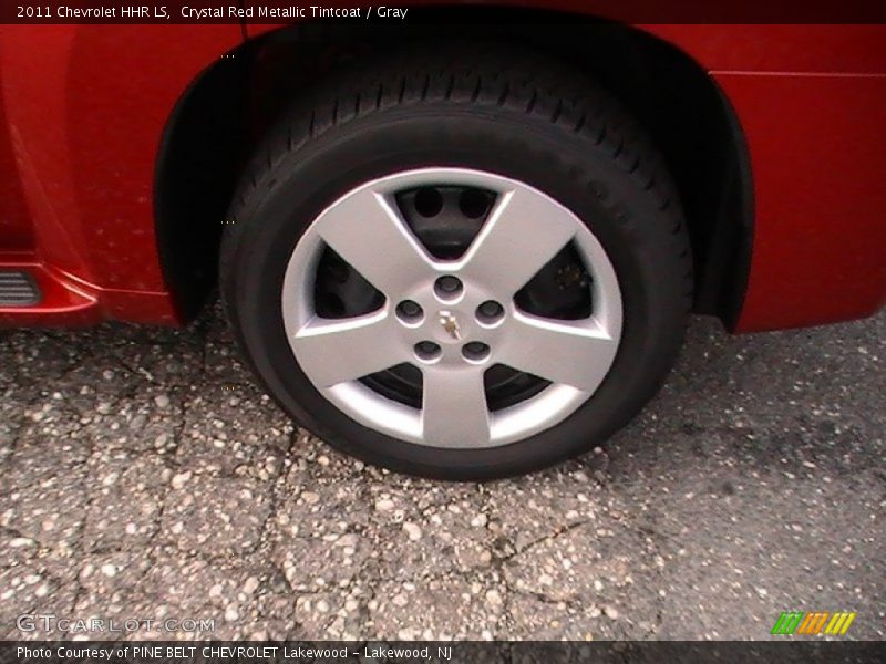 Crystal Red Metallic Tintcoat / Gray 2011 Chevrolet HHR LS