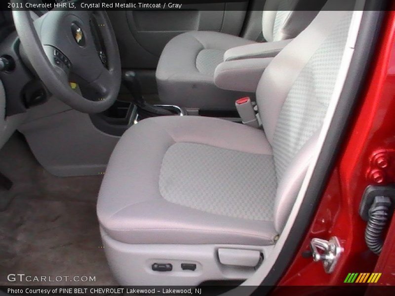 Crystal Red Metallic Tintcoat / Gray 2011 Chevrolet HHR LS