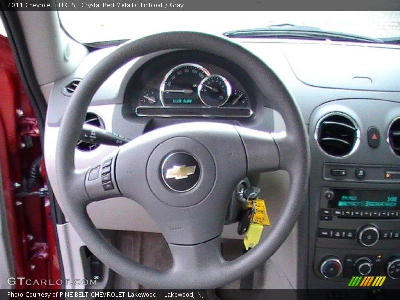 Crystal Red Metallic Tintcoat / Gray 2011 Chevrolet HHR LS