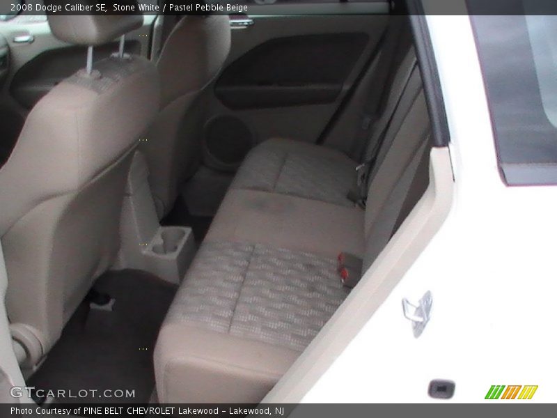 Stone White / Pastel Pebble Beige 2008 Dodge Caliber SE