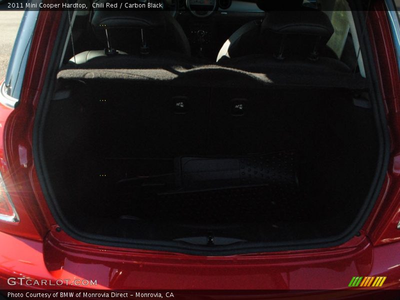 Chili Red / Carbon Black 2011 Mini Cooper Hardtop