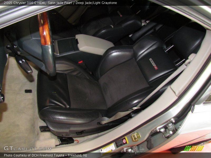 Satin Jade Pearl / Deep Jade/Light Graystone 2005 Chrysler 300 C HEMI