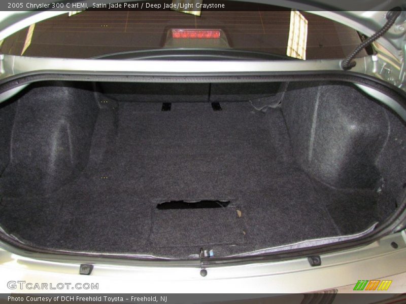 Satin Jade Pearl / Deep Jade/Light Graystone 2005 Chrysler 300 C HEMI
